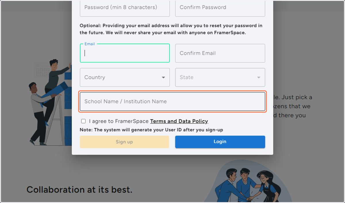 Enter your School Name / Institution Name