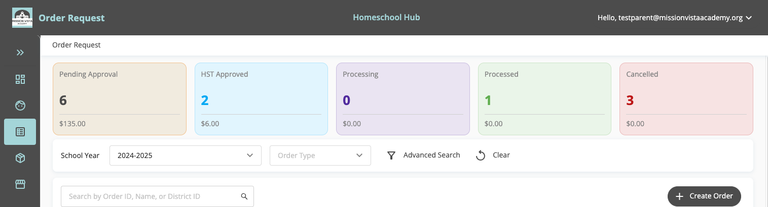 Order Status