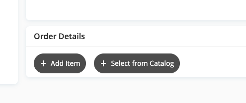 Select Method for Entering Details