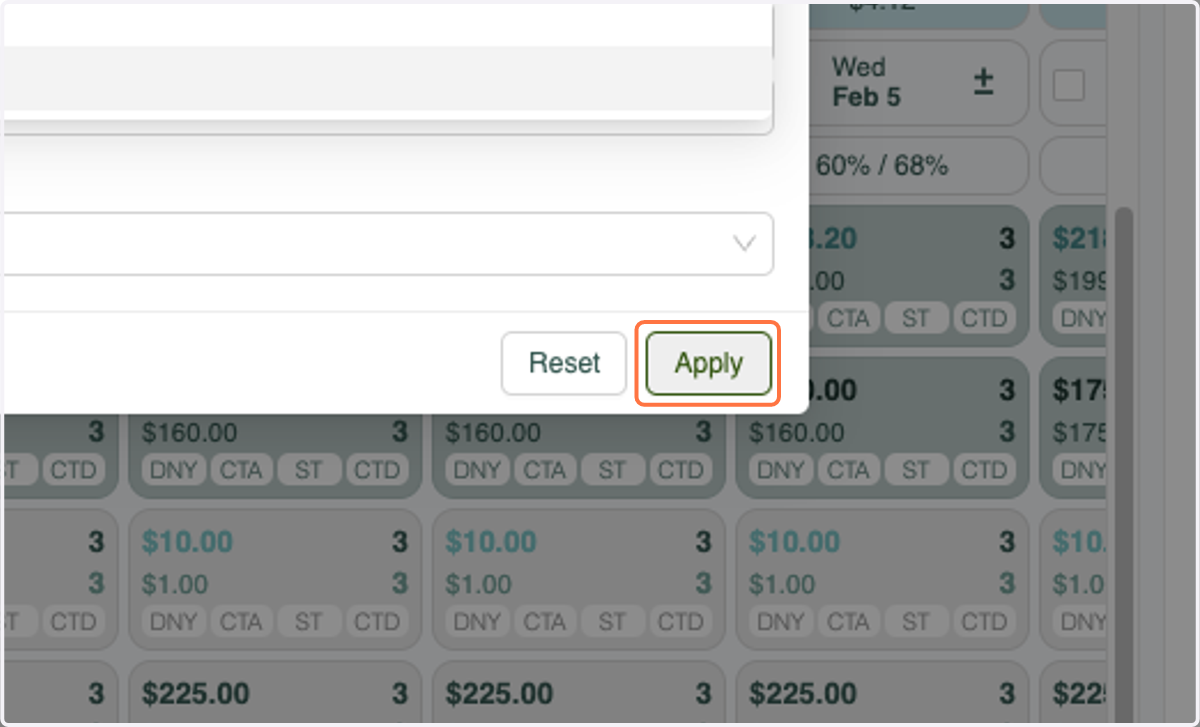 Click Apply