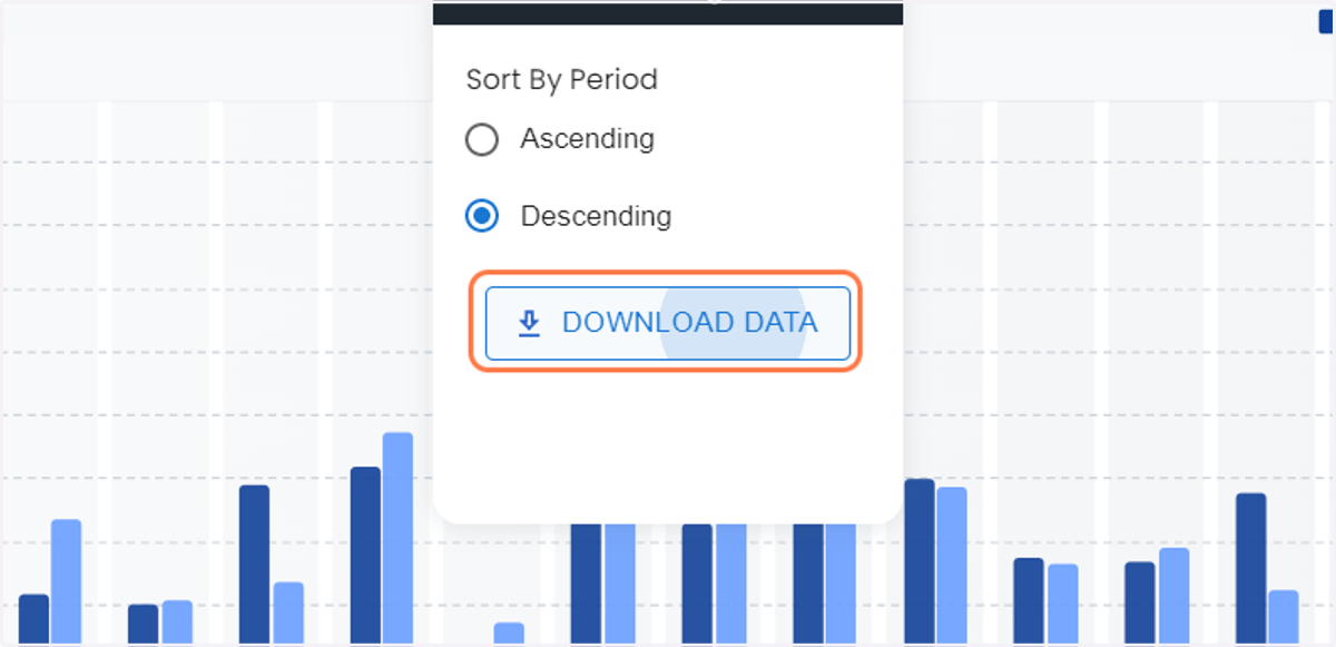 Click on DOWNLOAD DATA to download the data