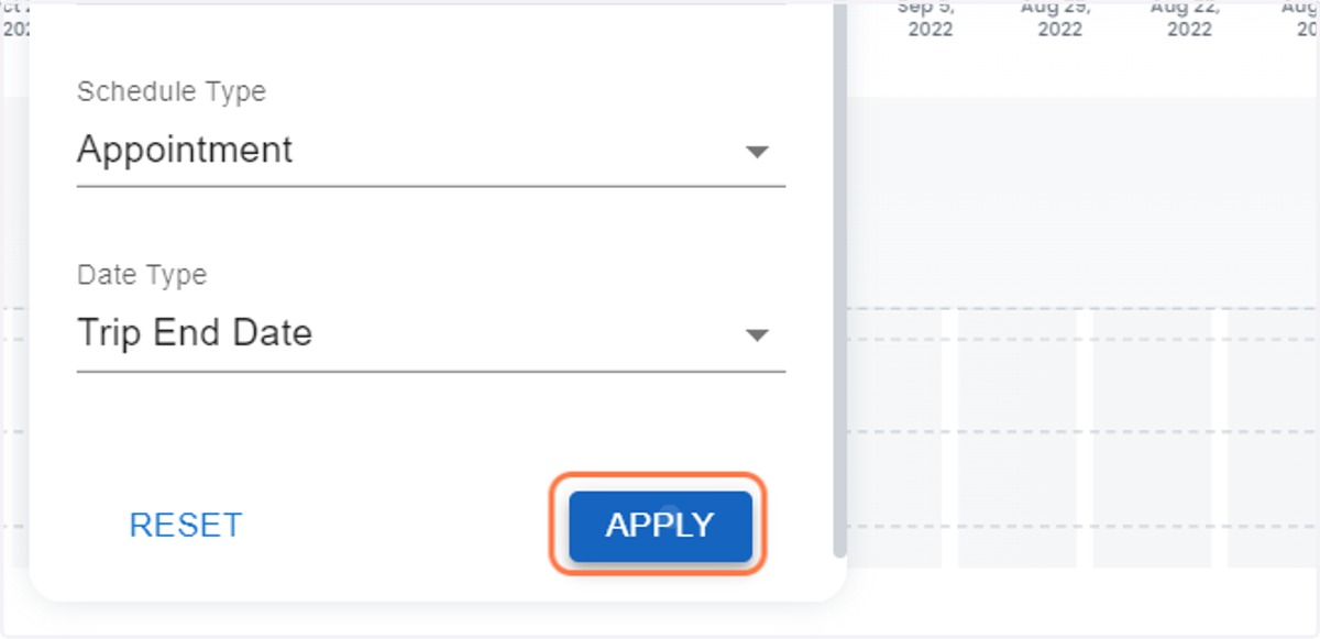 Click on APPLY