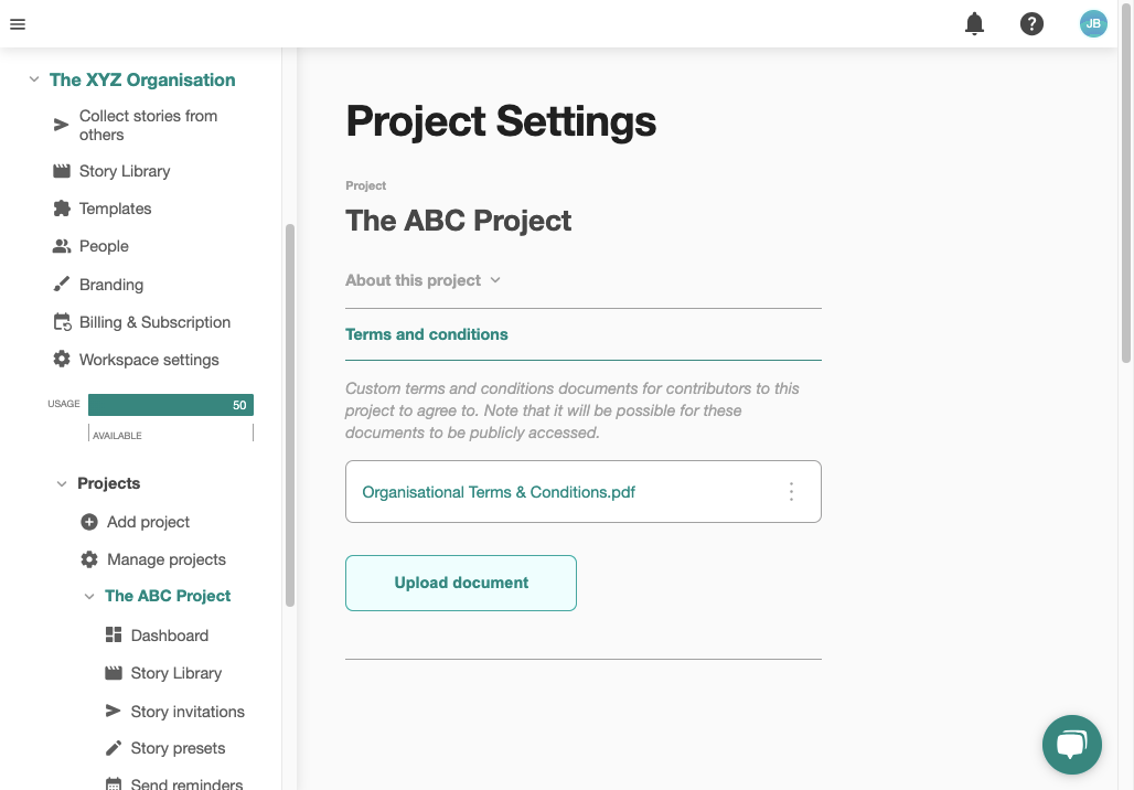 Once uploaded, your consent form will be listed here