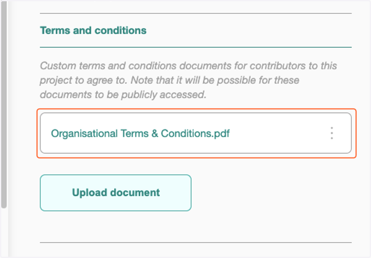 Once uploaded, your consent form will be listed here