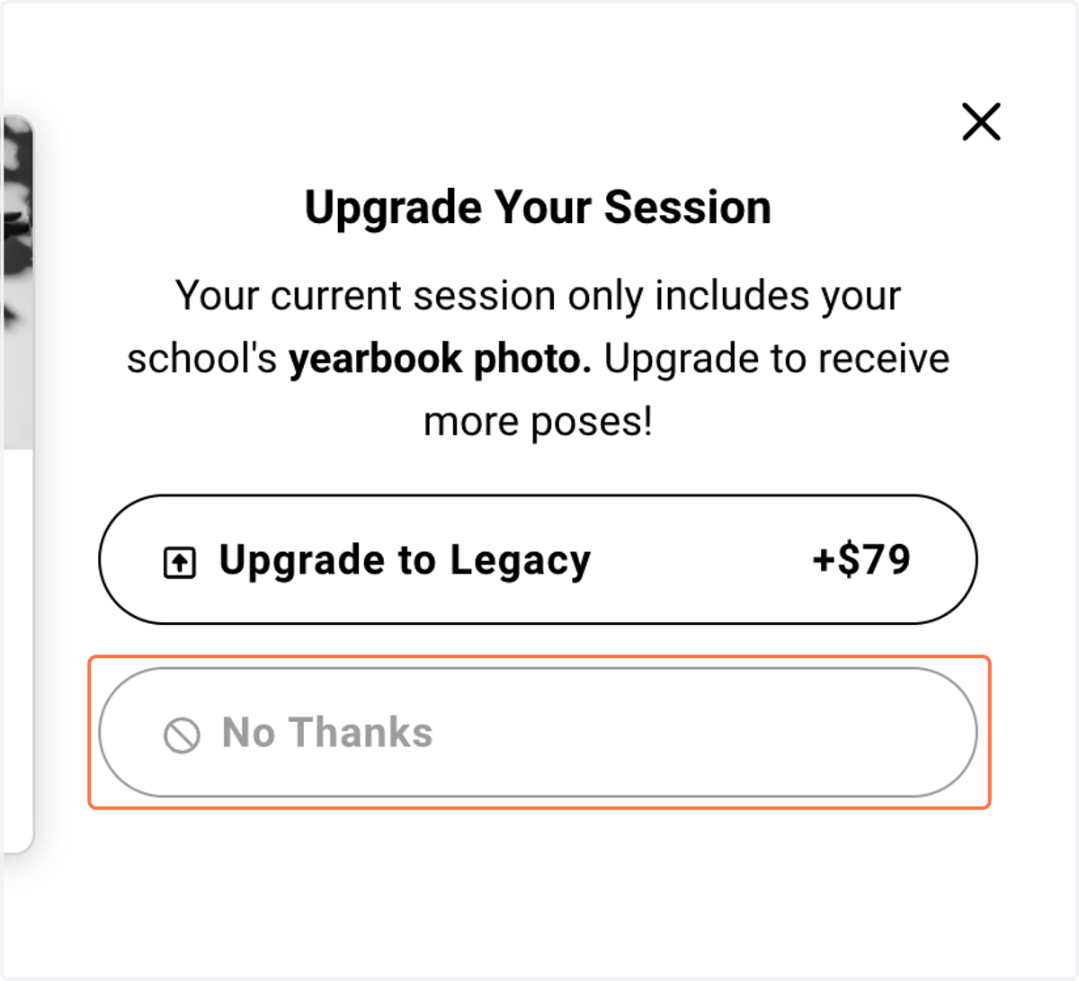 Click on No Thanks