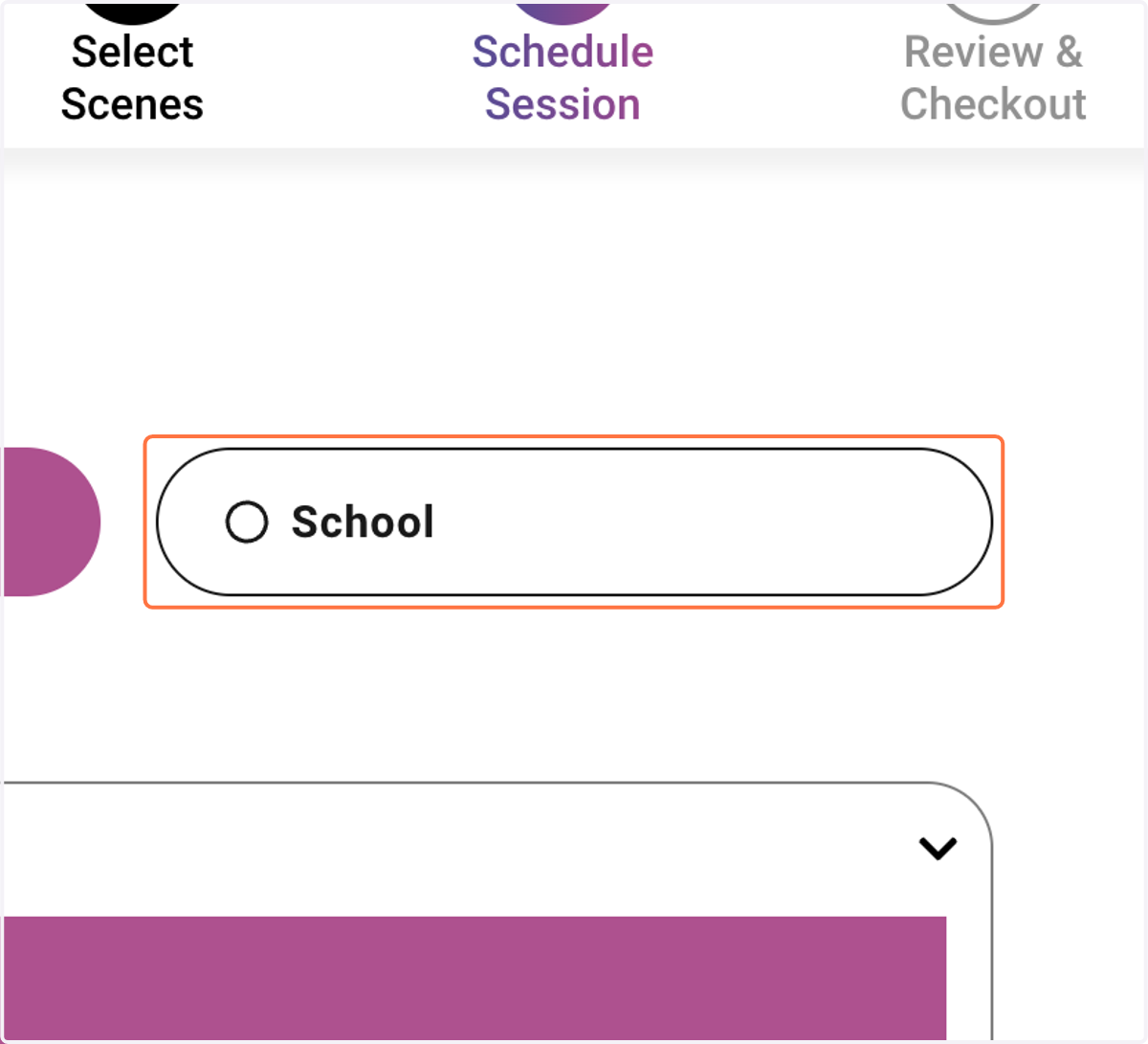 Click on School