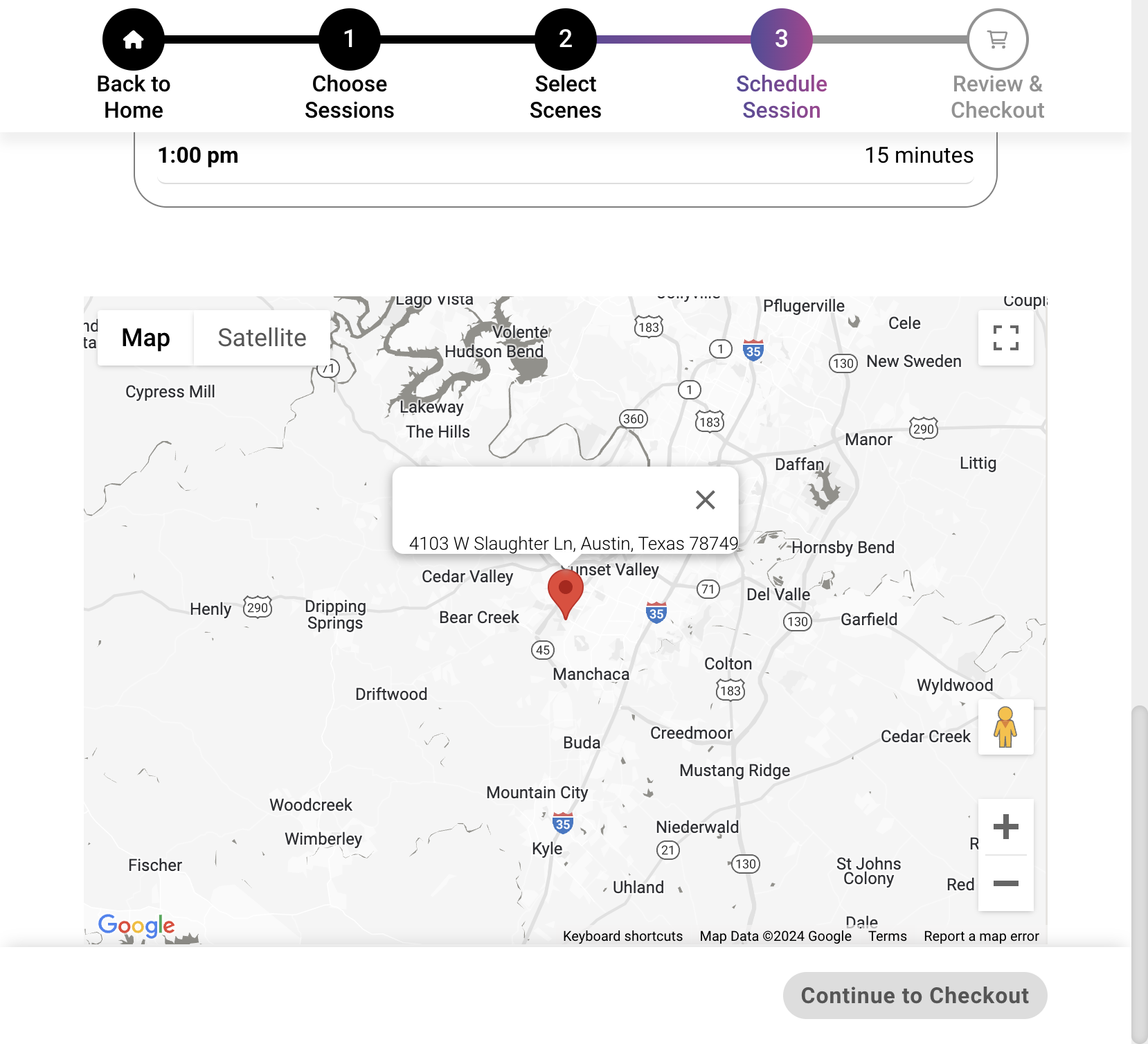 Click on Location Type…