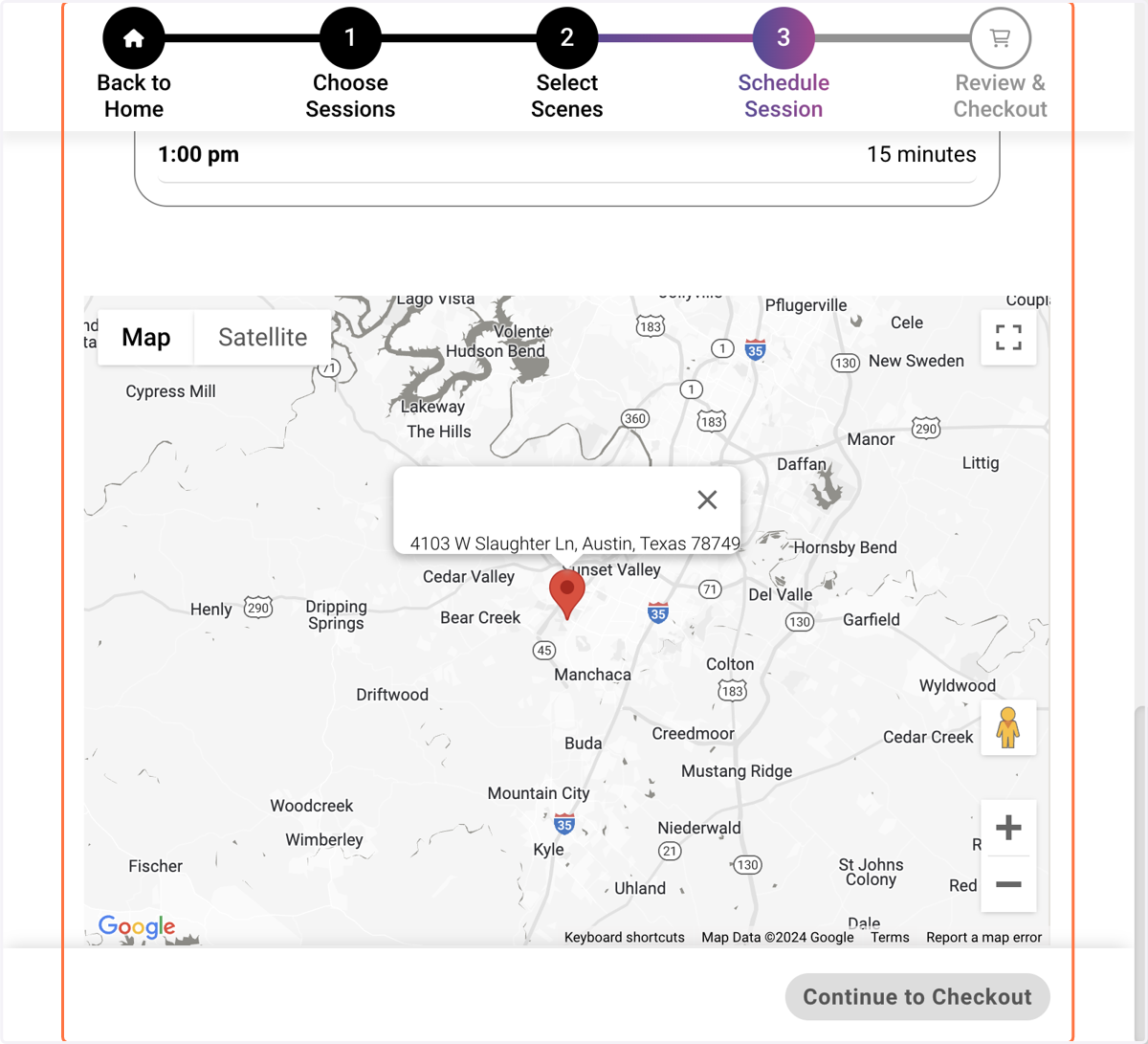 Click on Location Type…