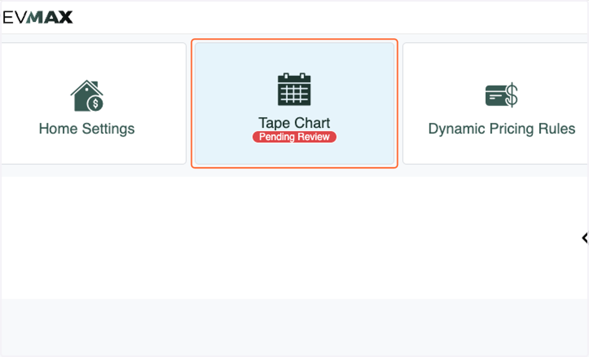 Click on Tape Chart…
