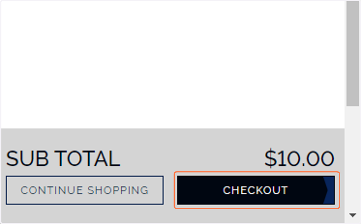 Click on CHECKOUT