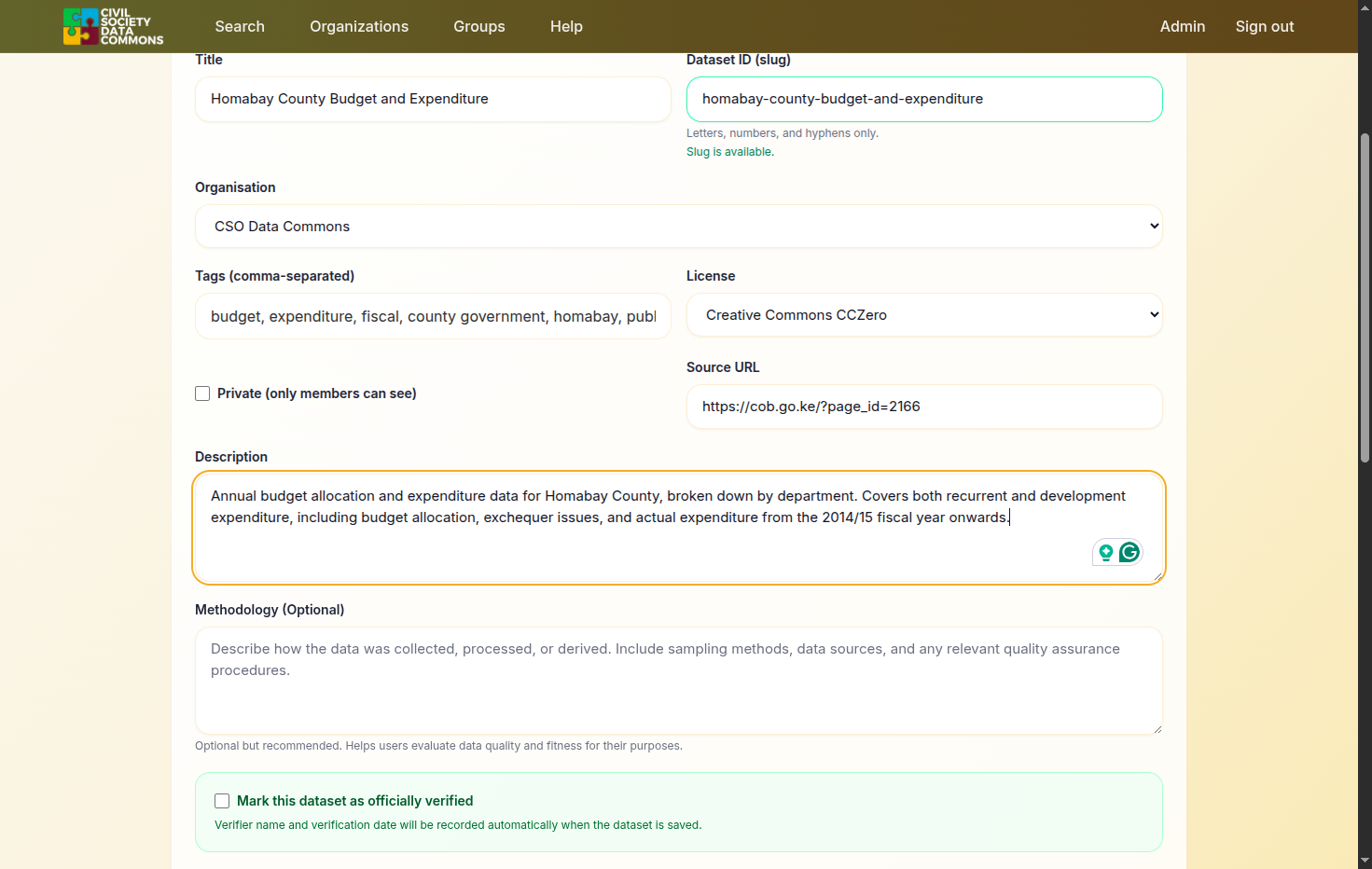 Provide a description for this dataset. Descriptions help other users find out what this dataset is all about
