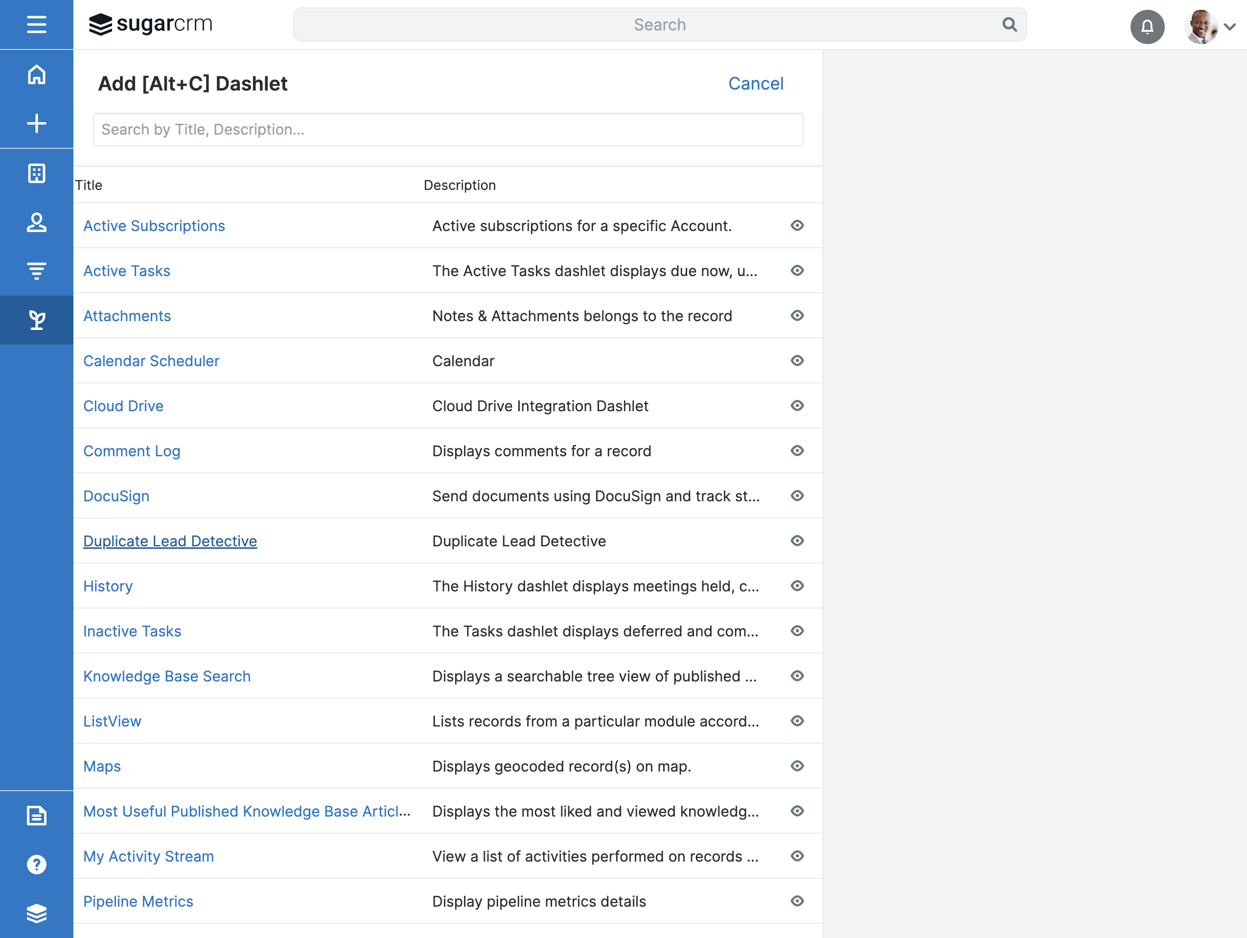 Click on Duplicate Lead Detective