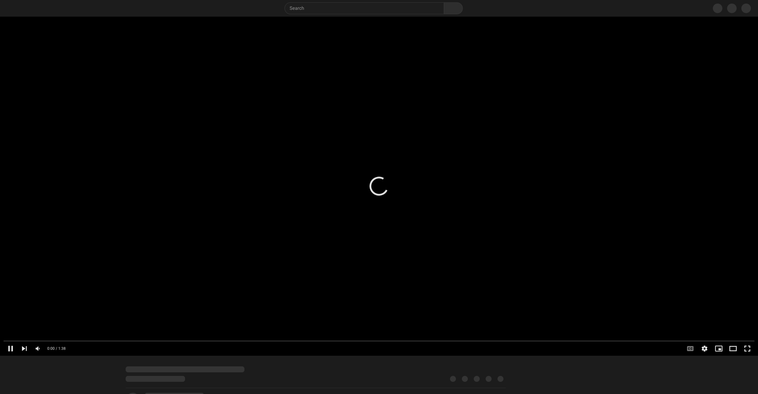 Click on Seek slider