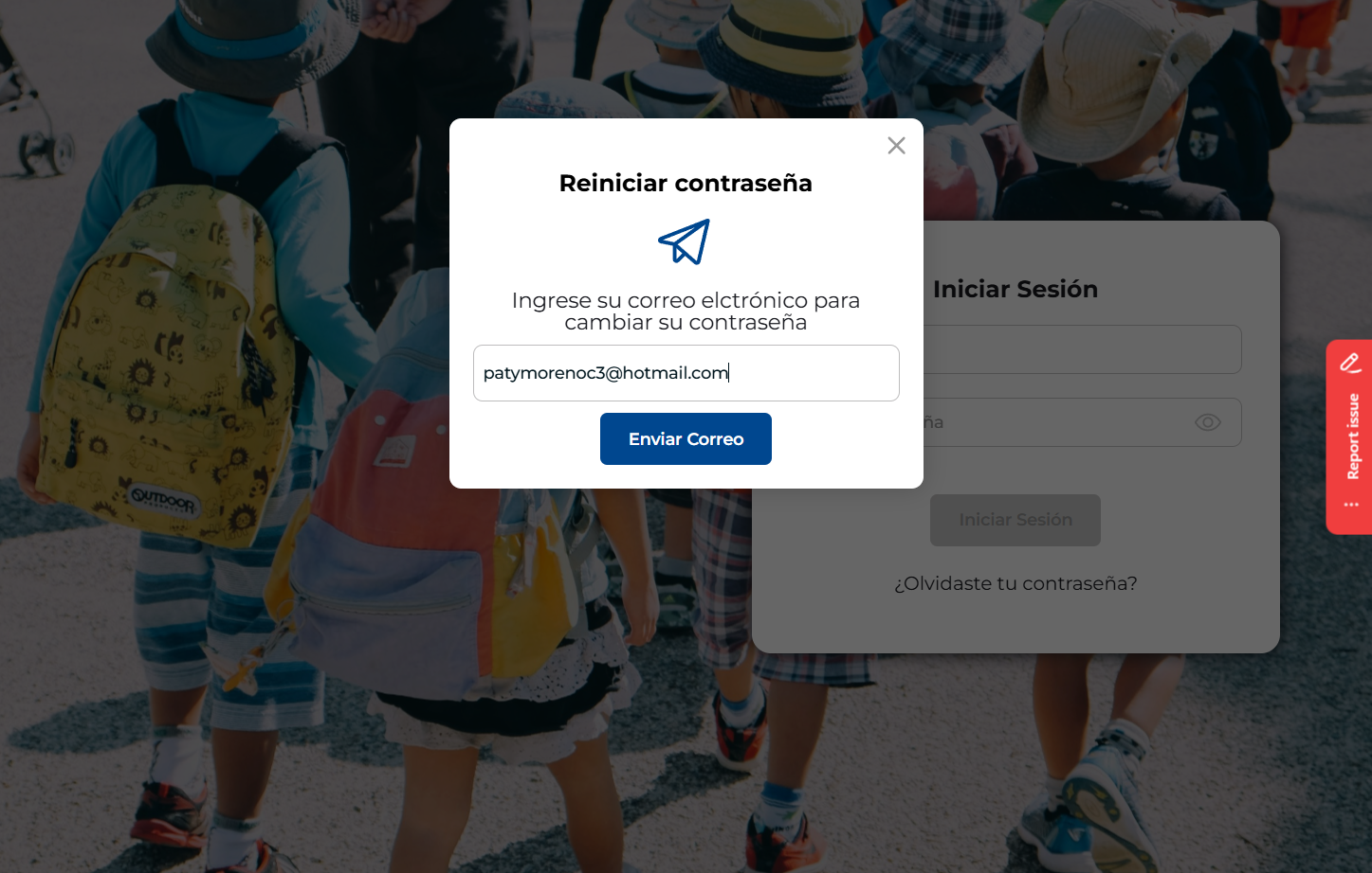 Escribe tu correo electrónico