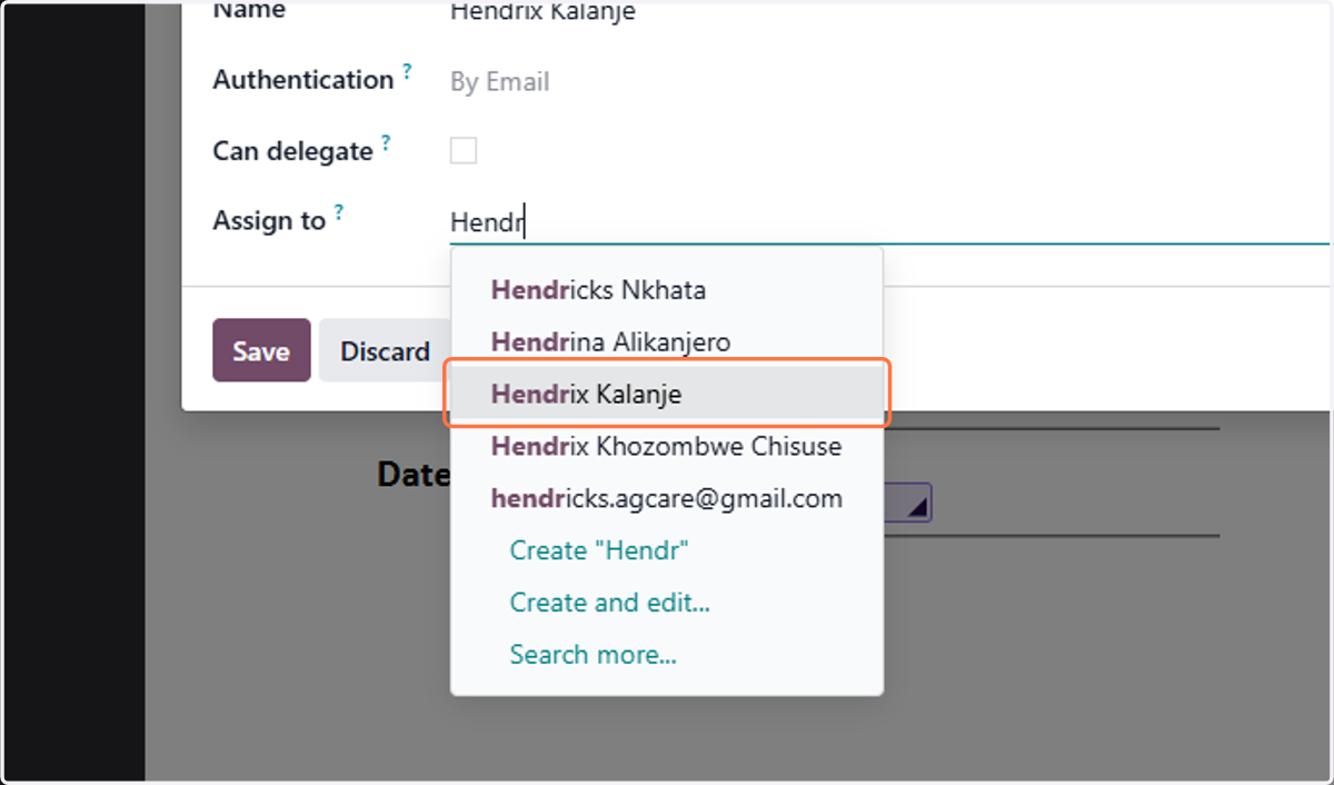 Click on Hendrix Kalanje