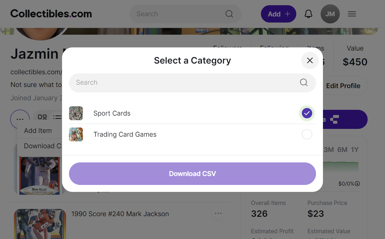 Select a Category