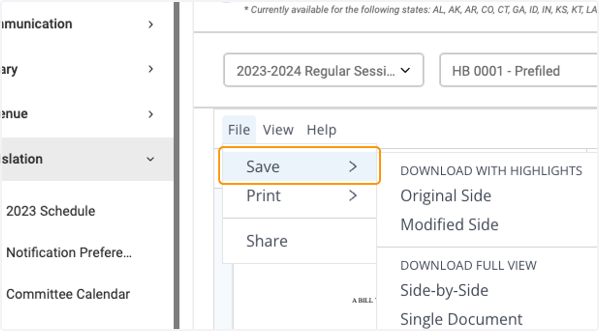 Click on Save