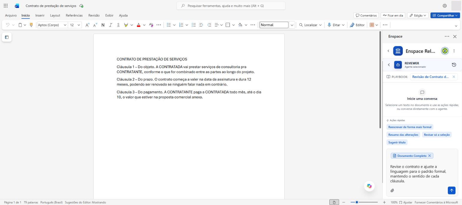 Campo de instrução com o chip Documento Completo