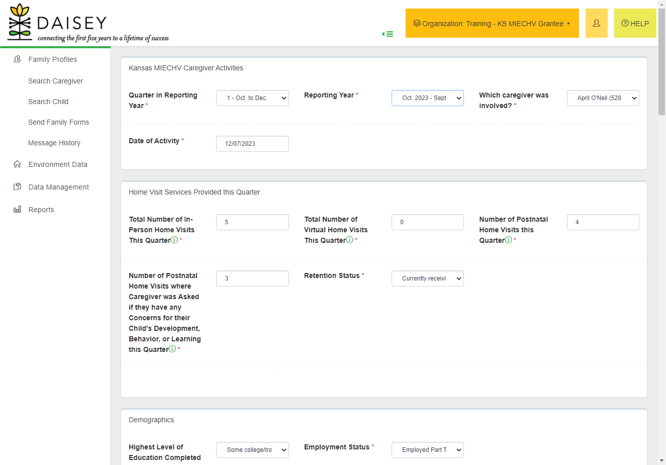 The form is now available to edit