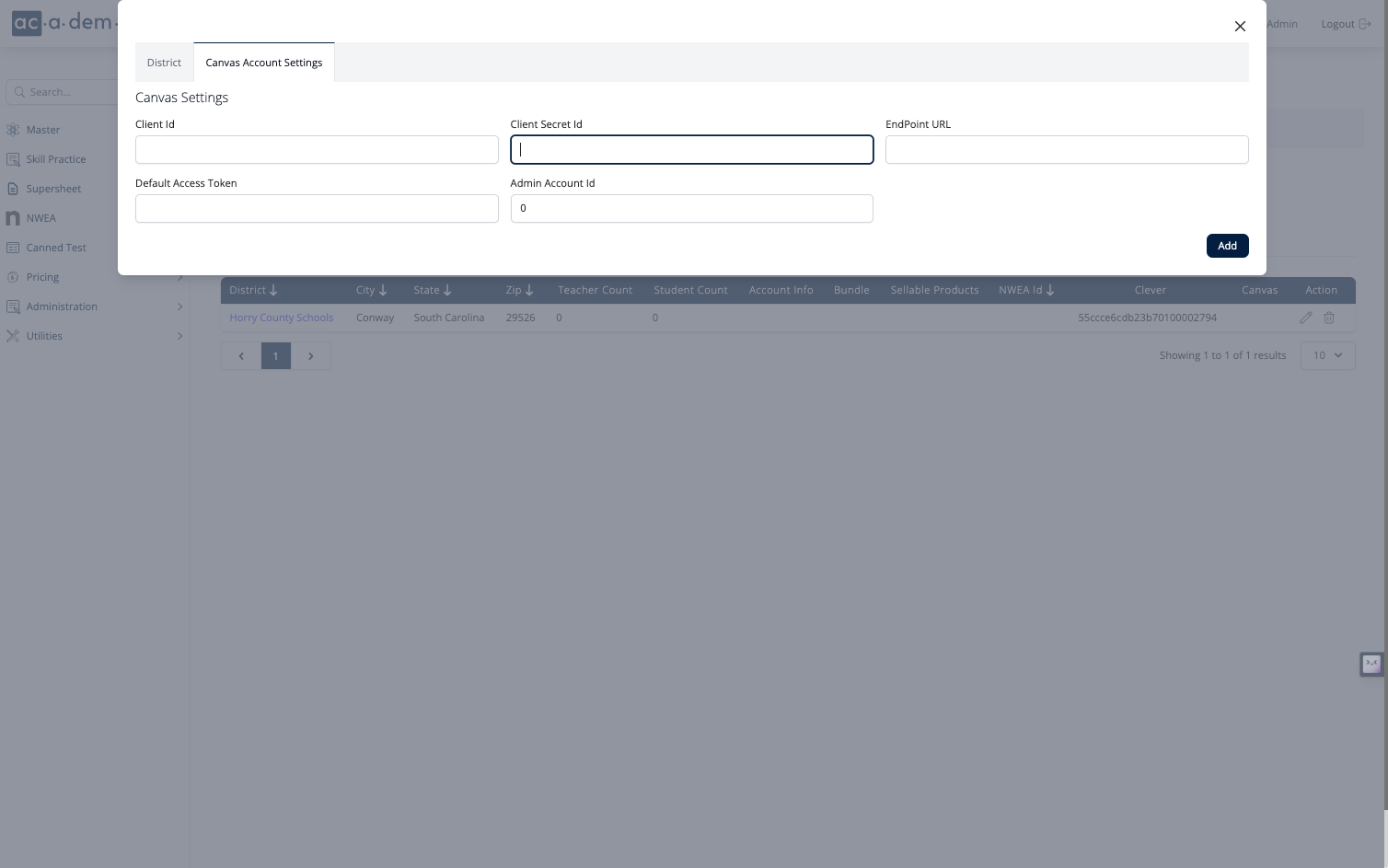 Enter the EndPoint URL in the format https://website.com