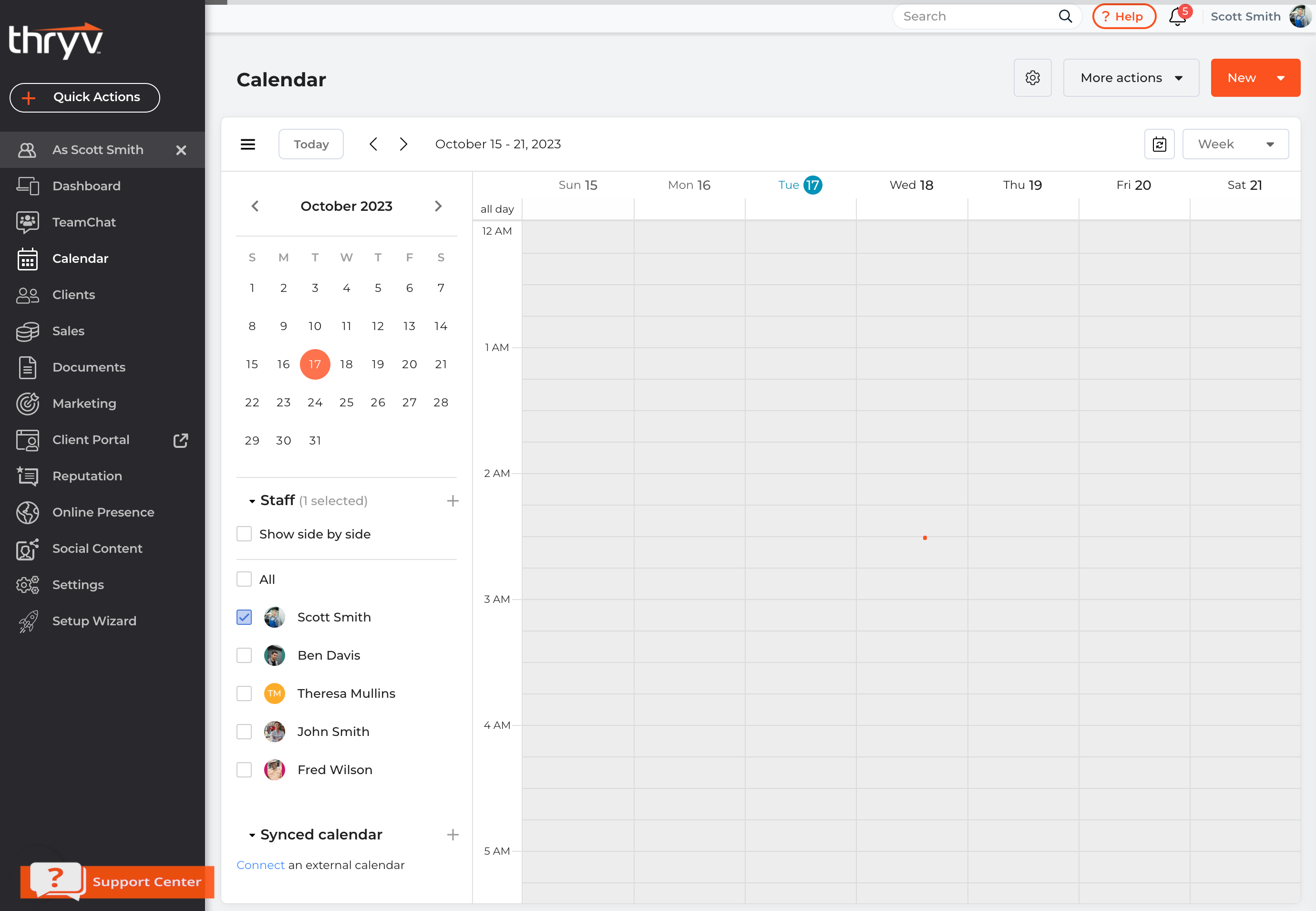 Sync Your Google Calendar – Thryv