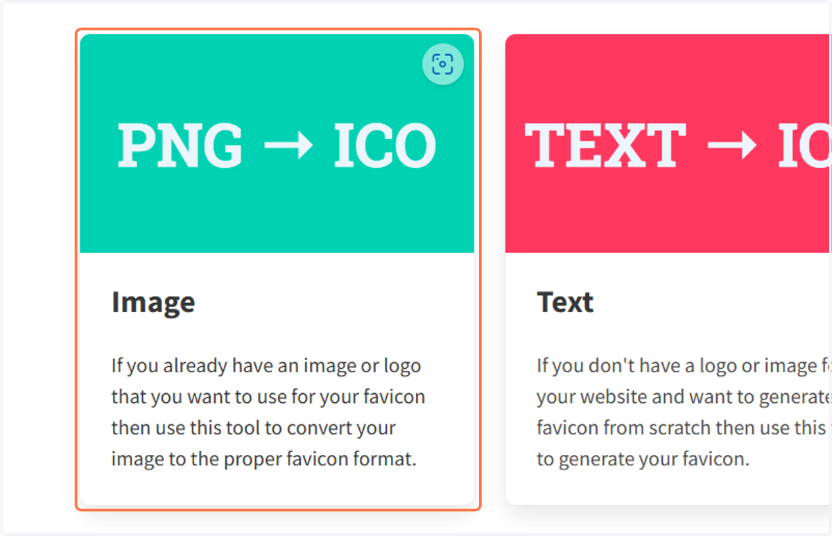 Click on PNG-ICO