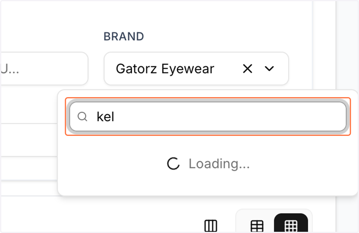 Click "Brands" to view more products