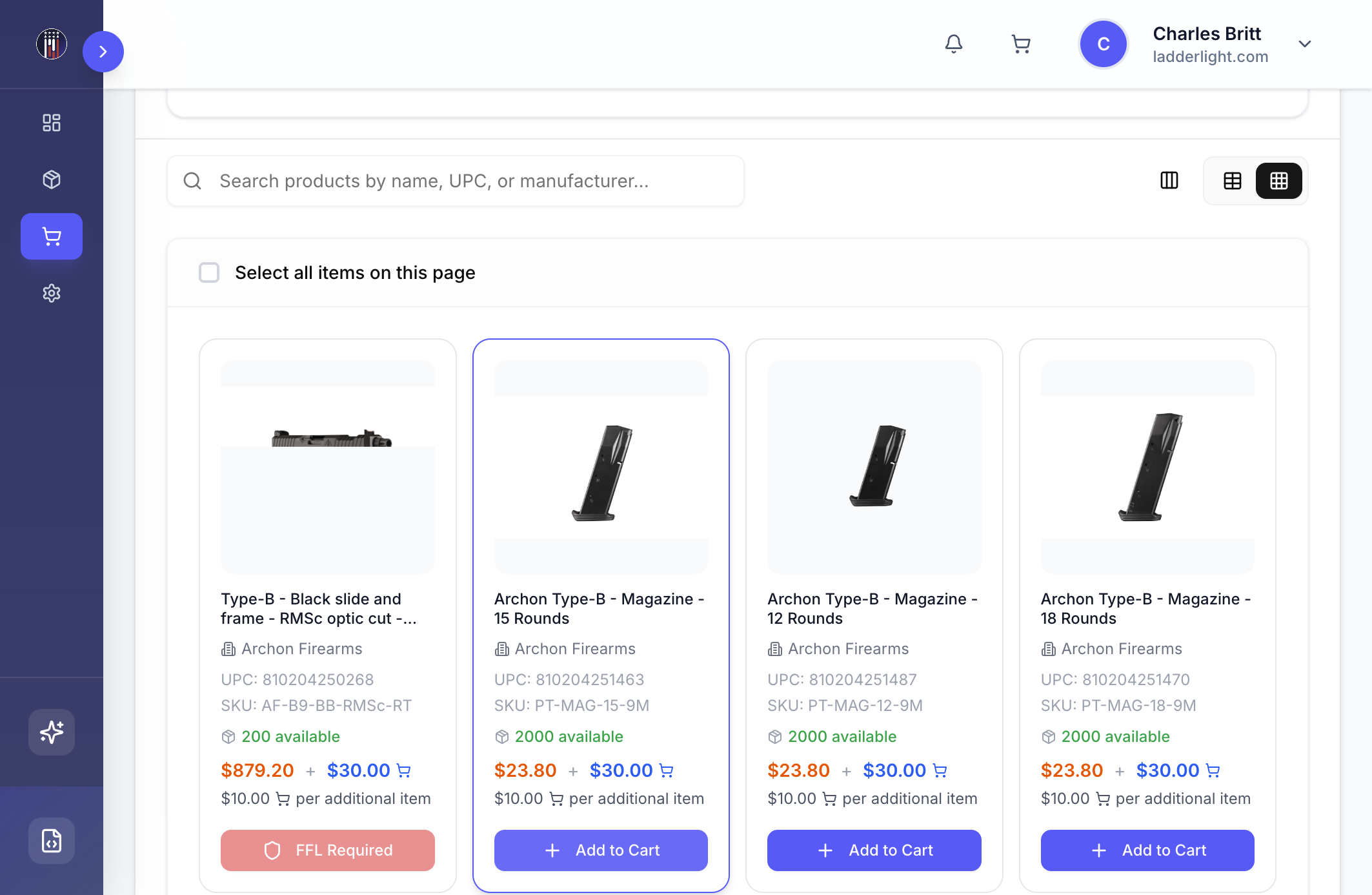 Click on Add to Cart (You can shop multiple brands in a single order!) -You will see order minimums that are unique to each brand or product, as well as free shipping thresholds.