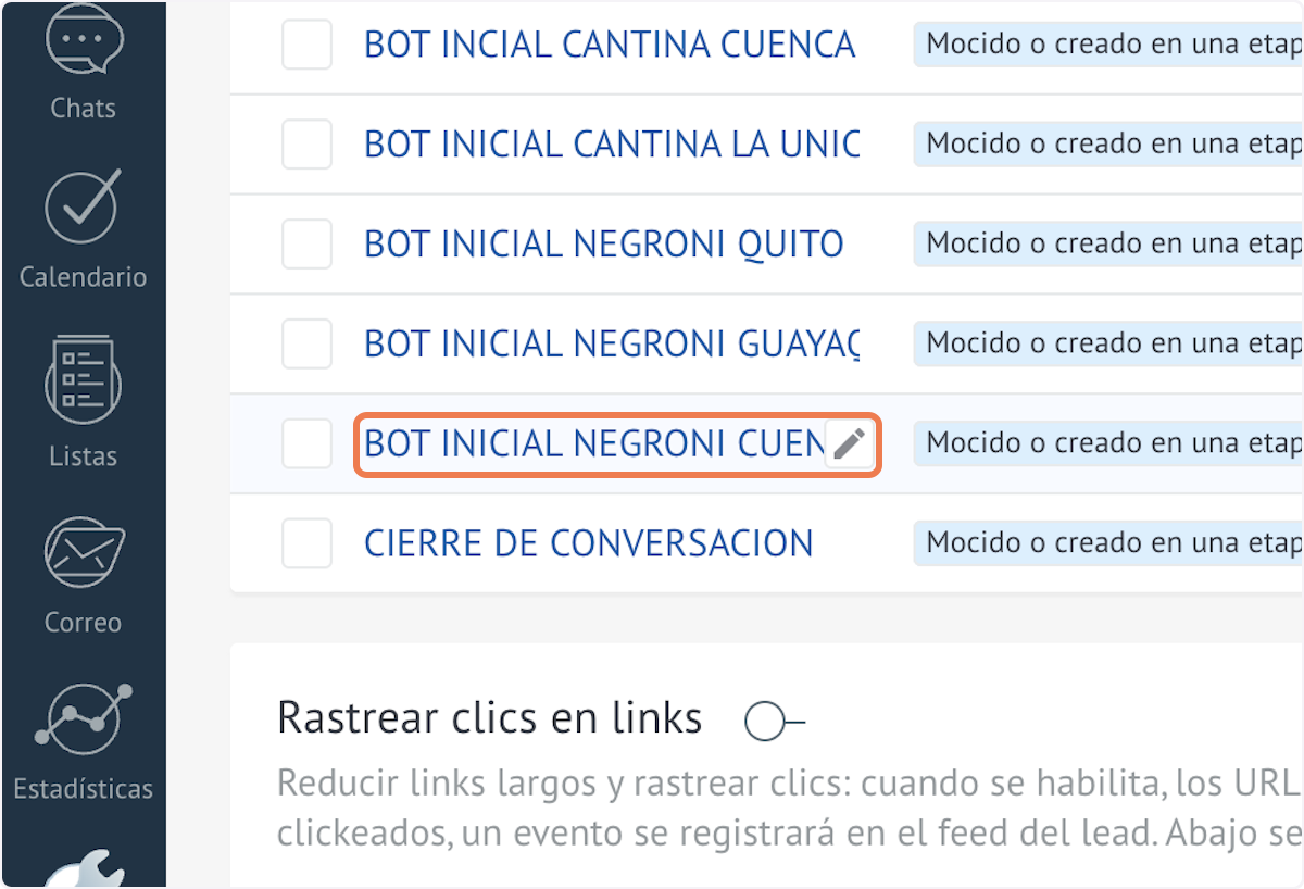 Click on BOT INICIAL NEGRONI CUENCA