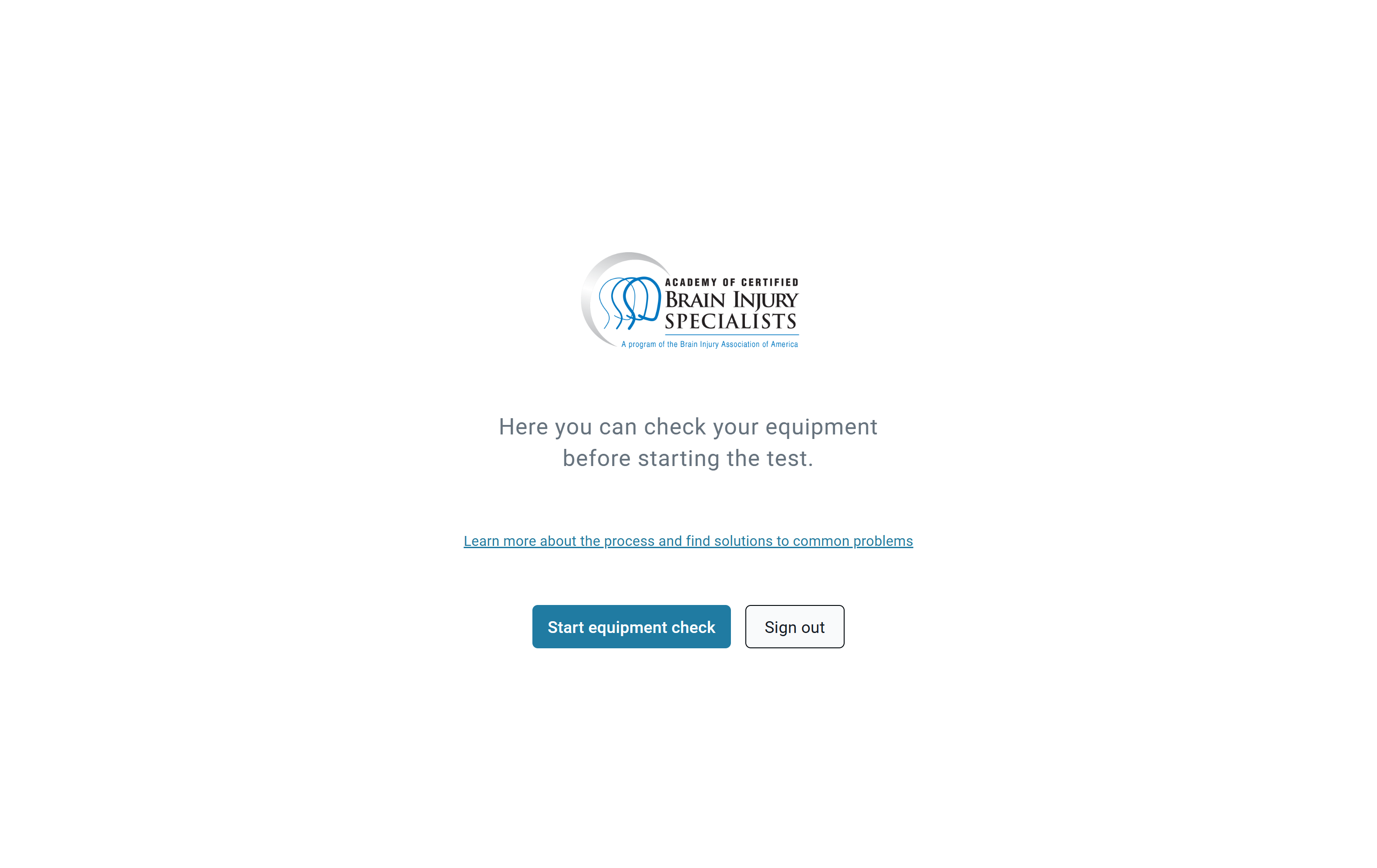 Click on Here you can check your equipment…