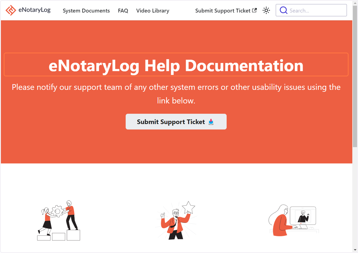 eNotaryLog Help Page