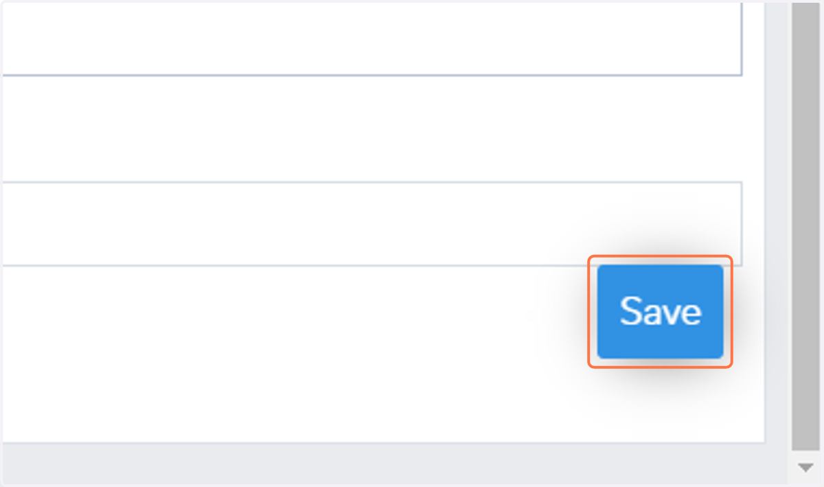 Click on Save
