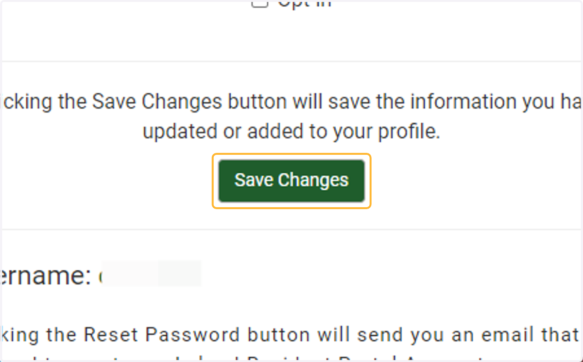 Save your changes!