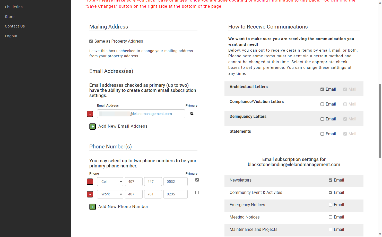 Ensure you have an email address assigned as the "primary" email address