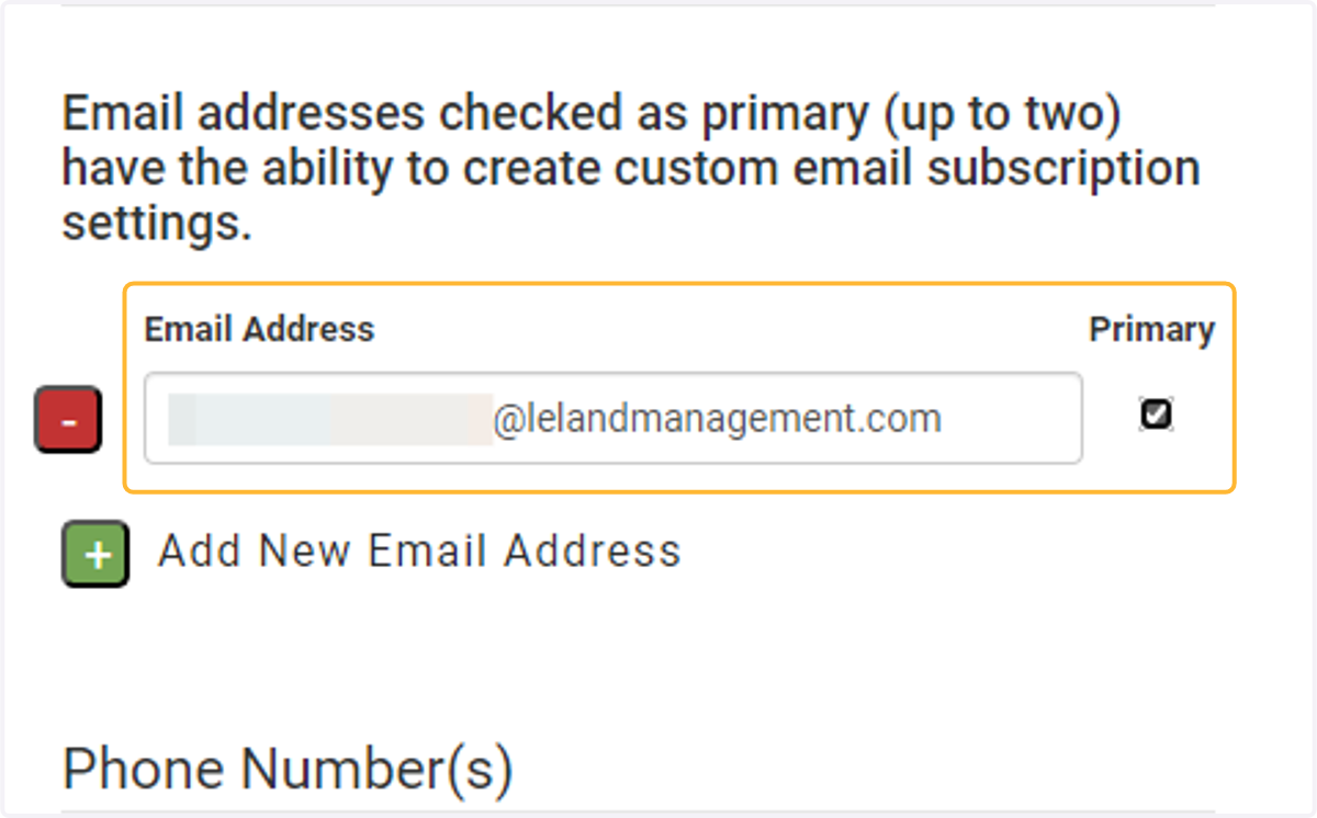 Ensure you have an email address assigned as the "primary" email address