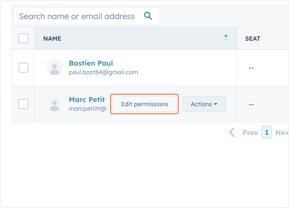 Click on Edit permissions