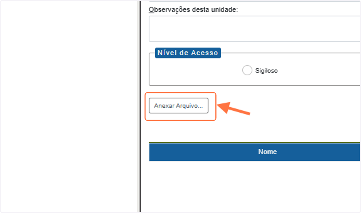 Anexar arquivo