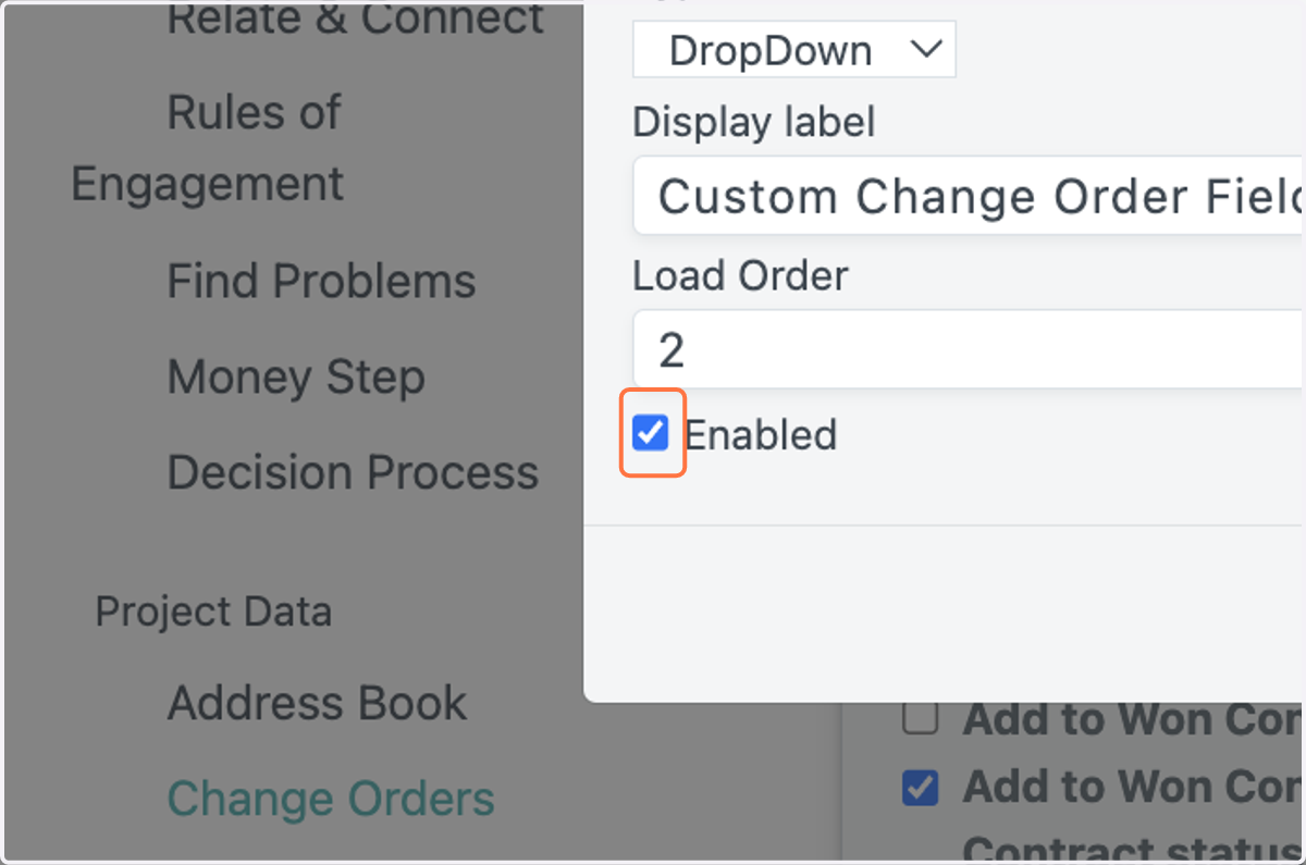 Check Enabled