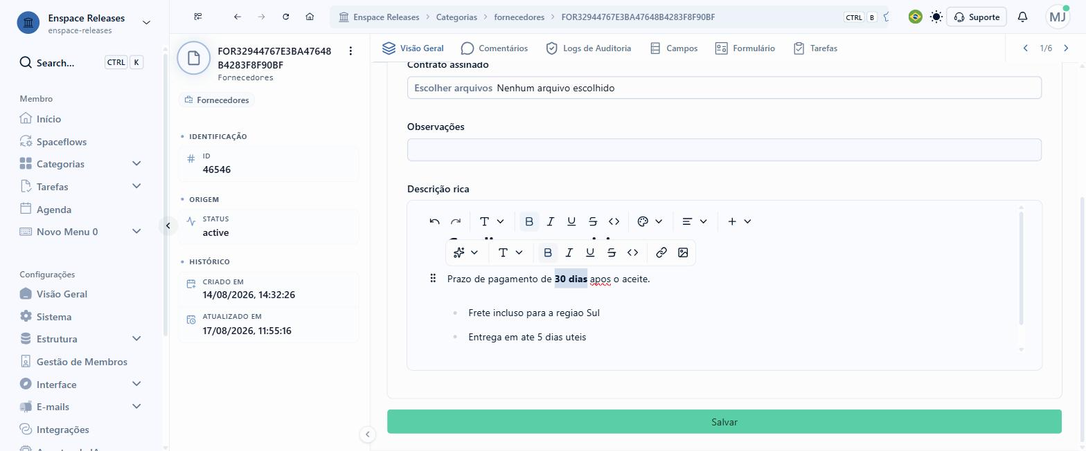 Selecione o trecho que você quer colorir. Ao selecionar, aparece uma barra flutuante sobre o texto com as formatações mais usadas