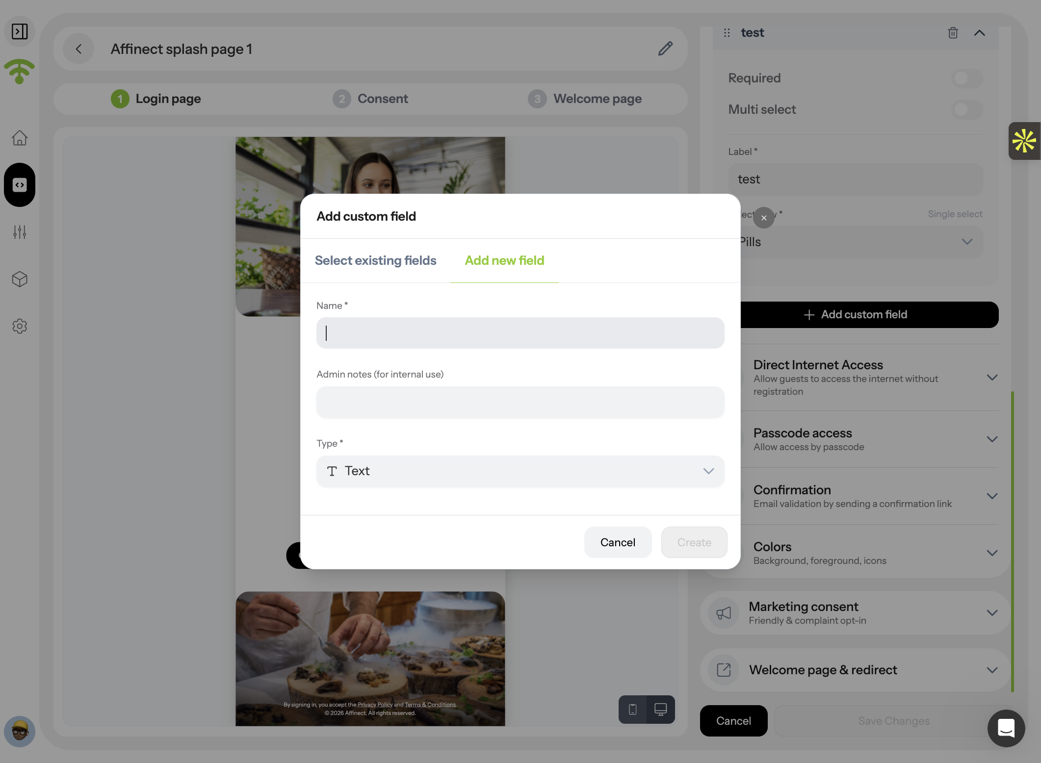 Configure the Field Details