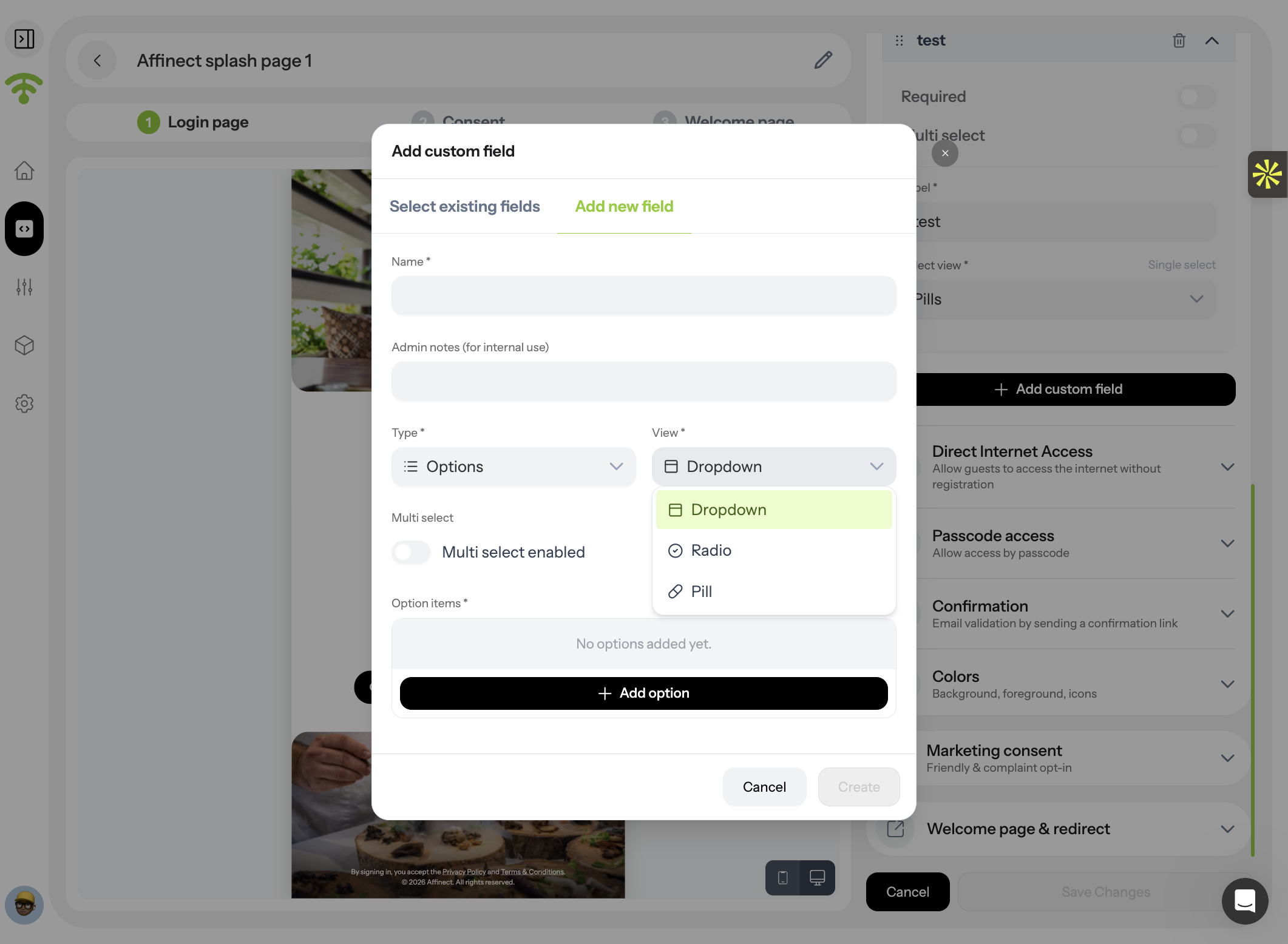 Choose How Options Are Displayed