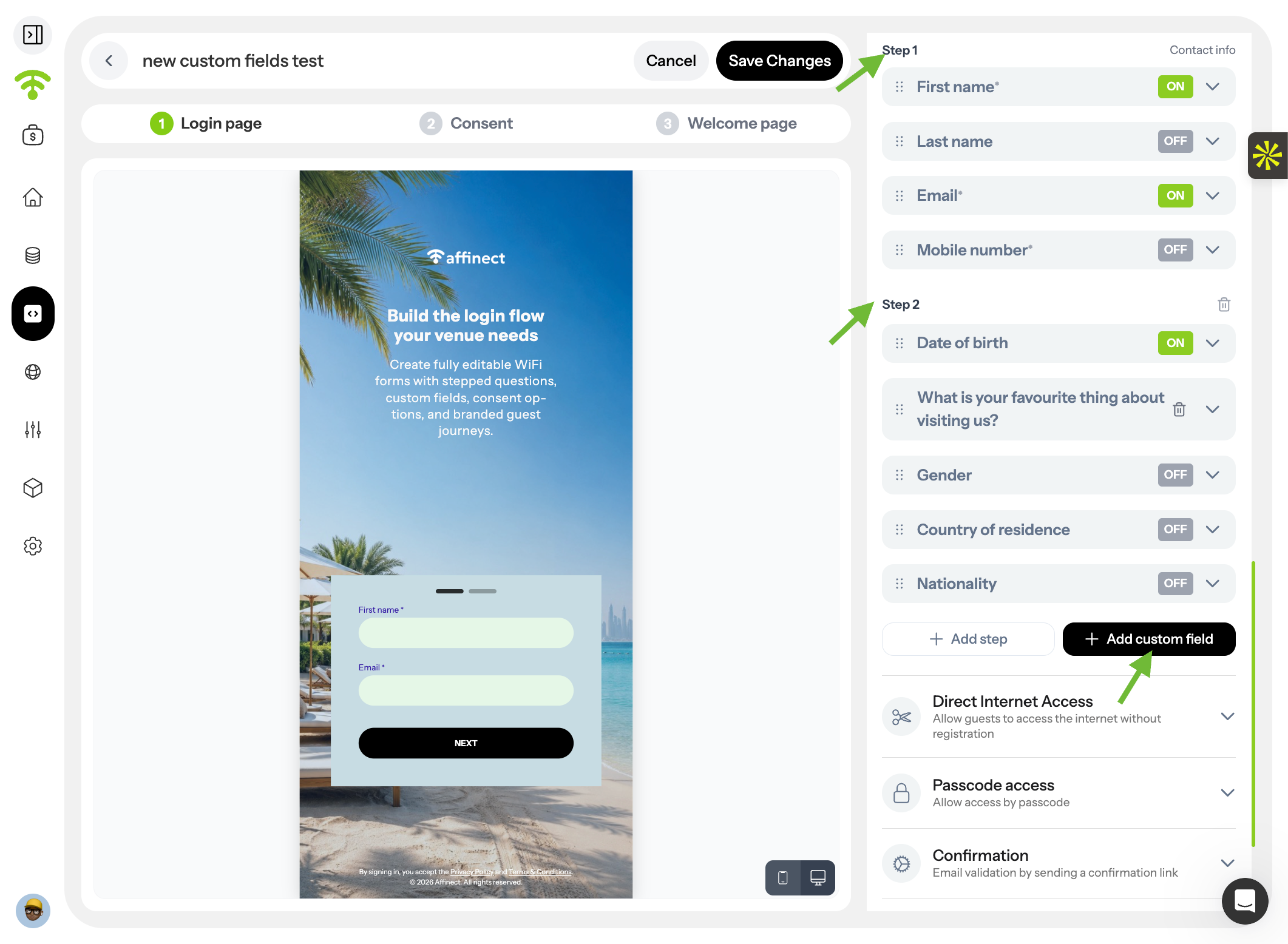 Create Multi-Step Forms