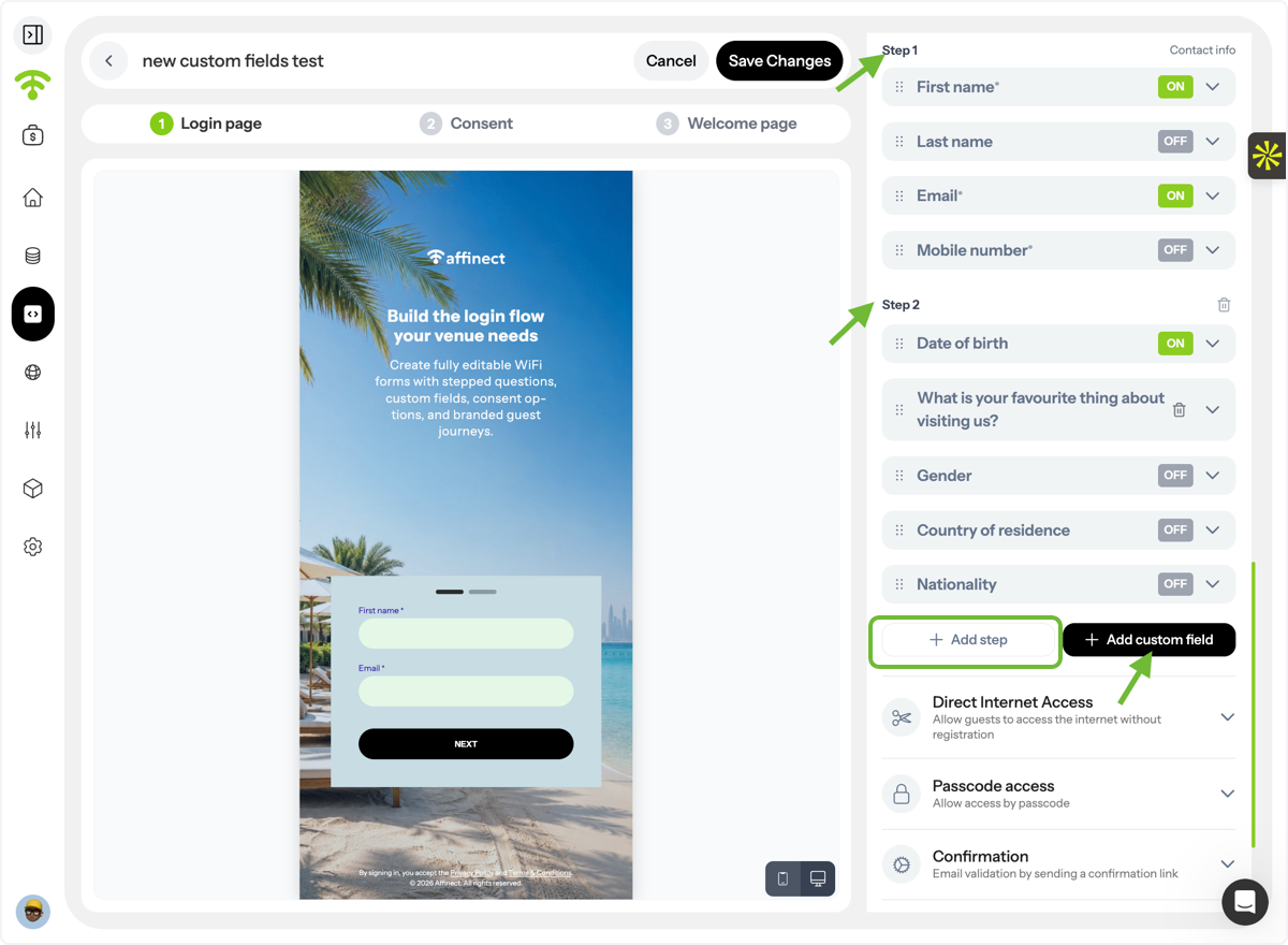 Create Multi-Step Forms