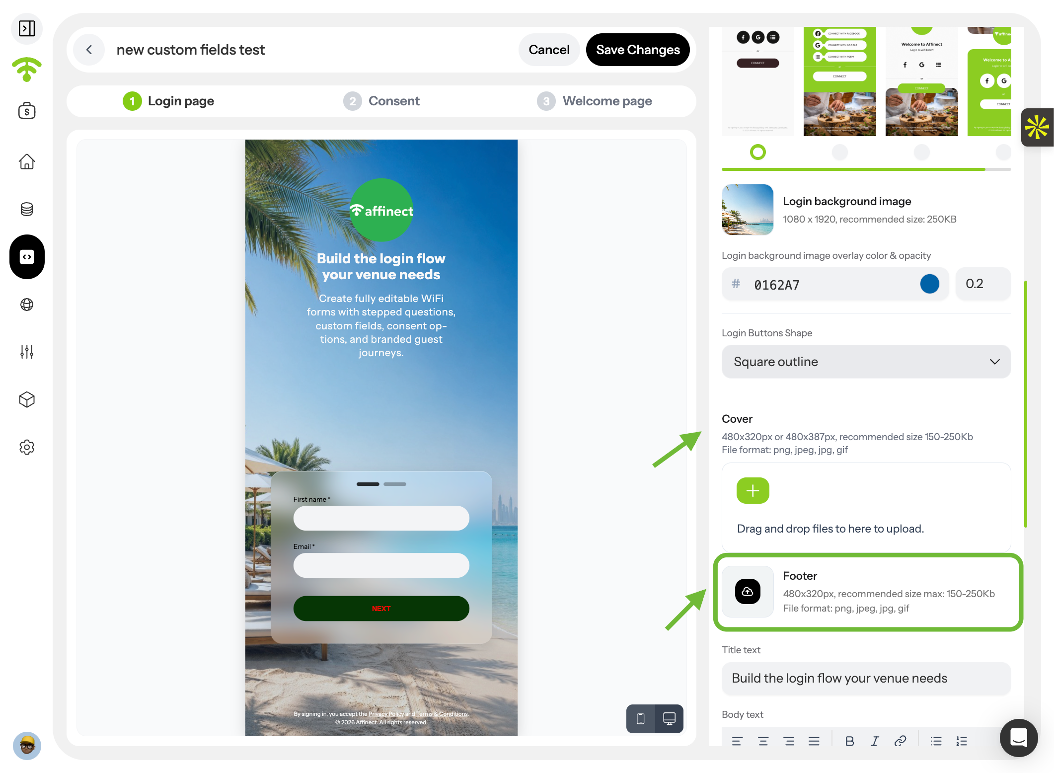 Add Additional Branding Elements