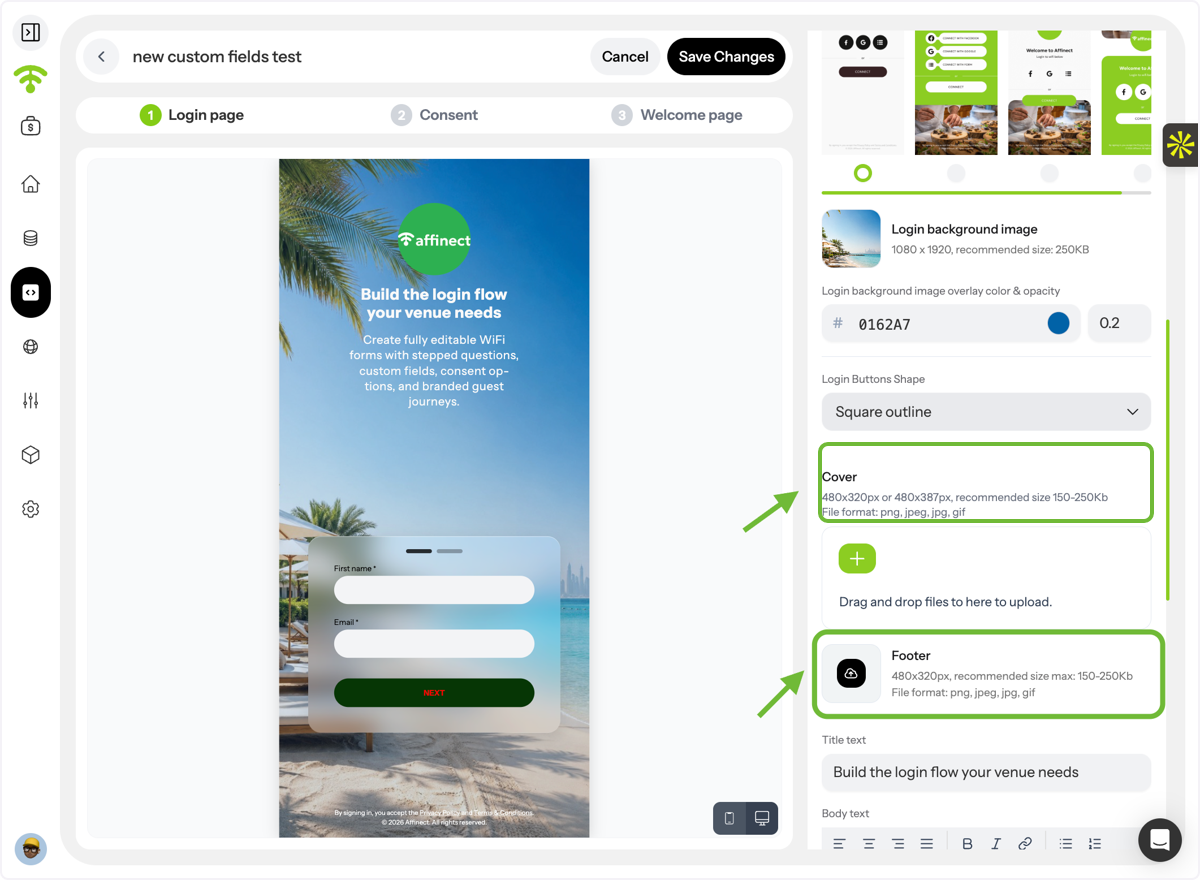 Add Additional Branding Elements