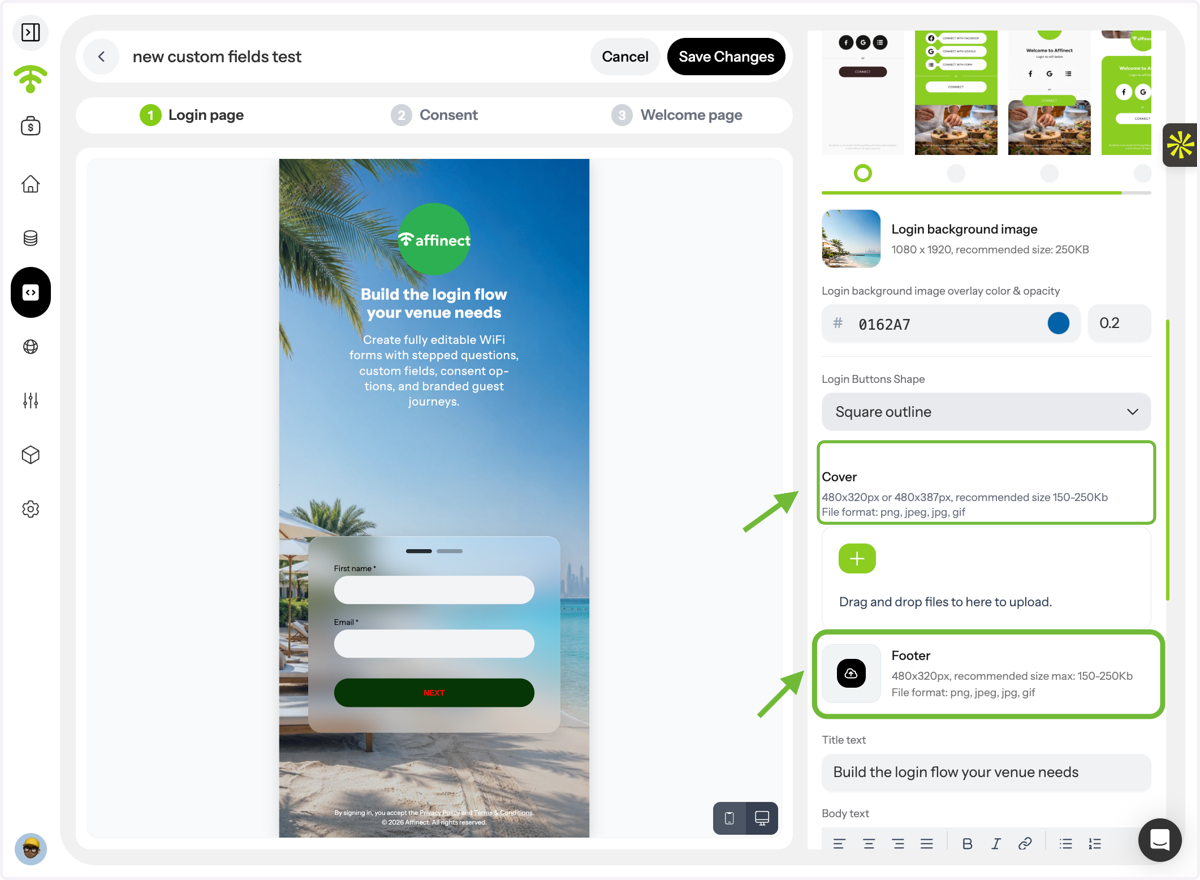 Add Additional Branding Elements