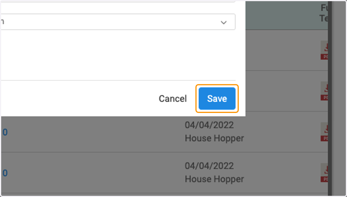 Click on 'Save' once more to finalize the change