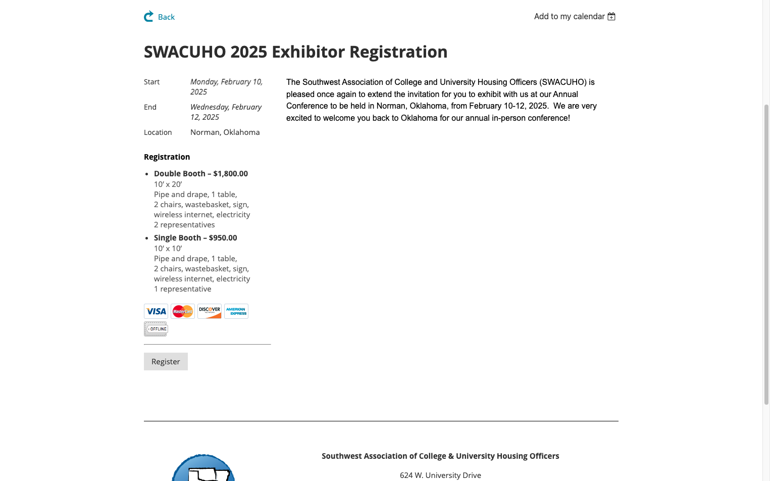 Click on Register