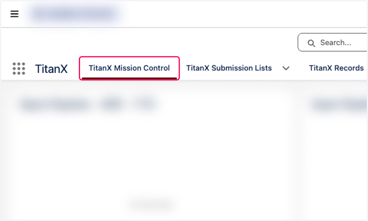 Click on TitanX Mission Control