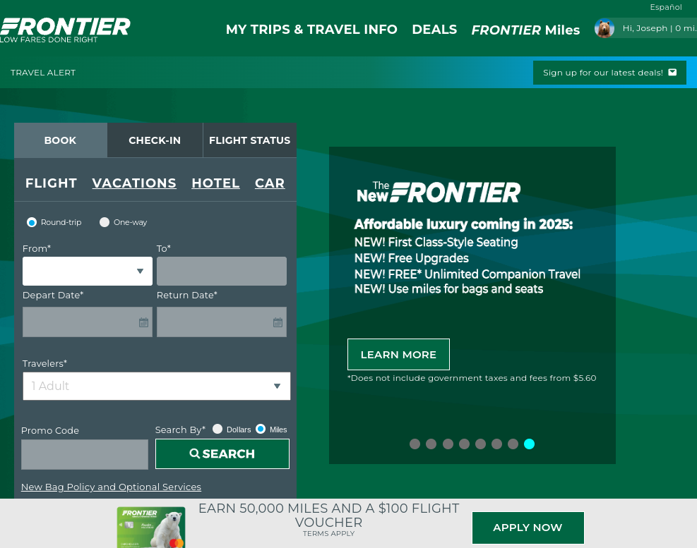 Select Miles